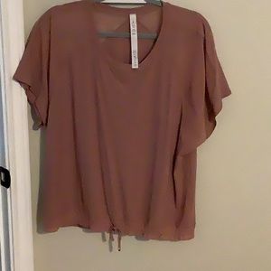 Lululemon drawstring top
